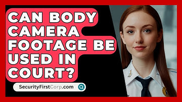 Can Body Camera Footage Be Used In Court? - SecurityFirstCorp.com