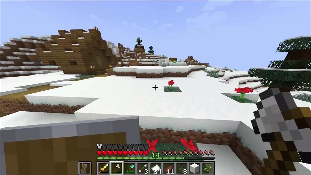 Playing Minecraft+ people can join - YouTube