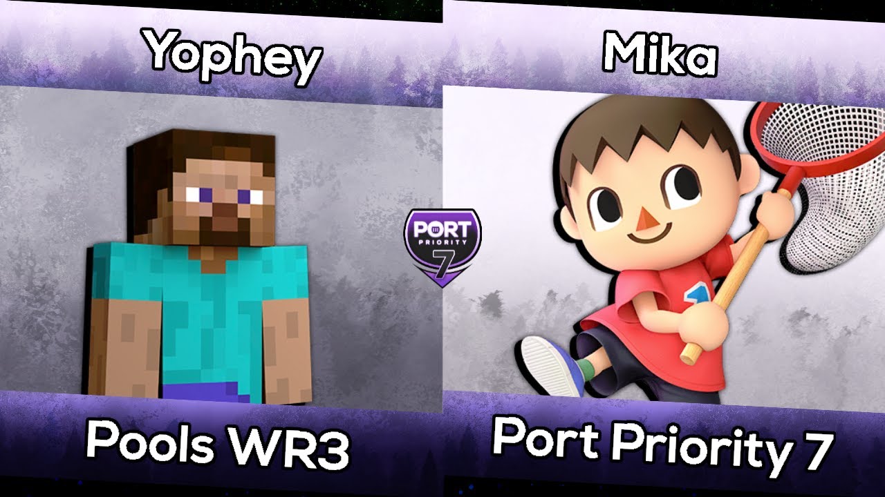Yophey (Steve) vs Mika (Villager) - Port Priority 7 Pools Winners Round 3