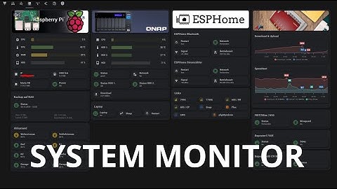 How to install the System Monitor in Home Assistant