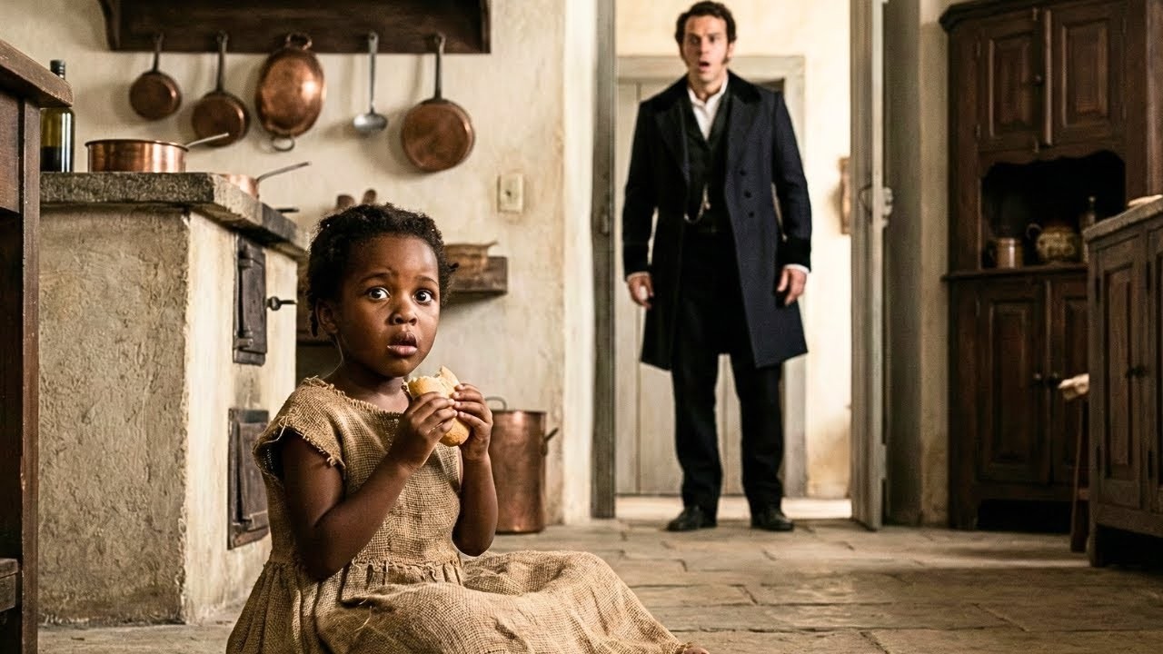 FAZENDEIRO ENCONTRA A FILHA DE SUA ESCRAVA ESCONDIDA PARA COMER SOBRAS — SUA REAÇÃO VAI TE IMPACTAR