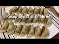 Recipe Gyoza with Shrimp Japanese dumpling