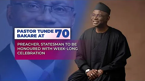 Pastor Tunde Bakare's Birthday(Evangelist Ebenezer Obey's Performance.)