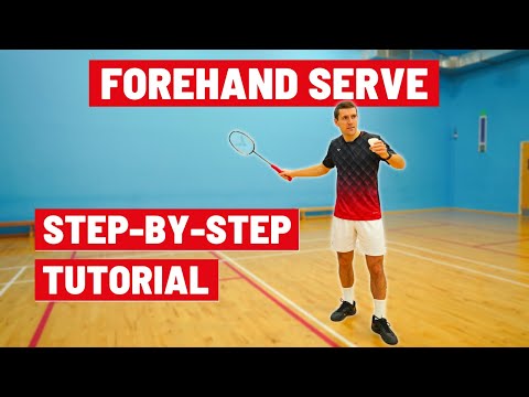 Forehand Serve - A step-by-step guide!