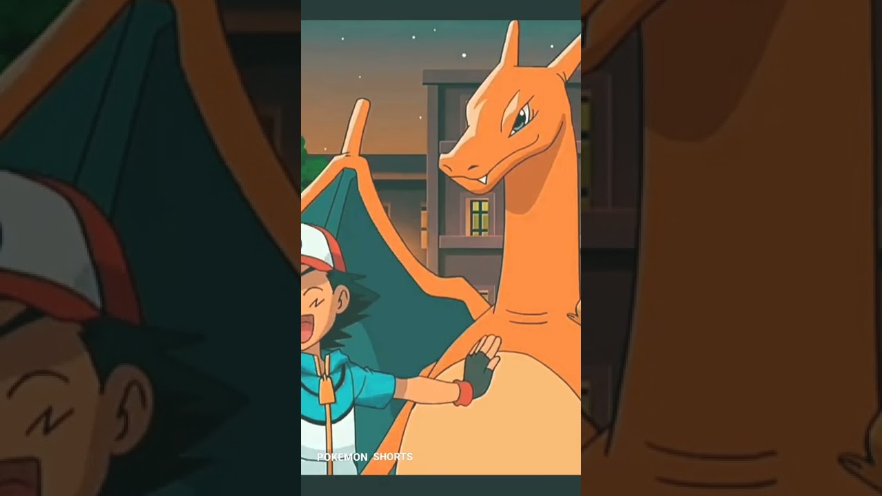 charizard fun with ash🤣🤣
