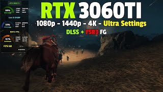 Ghost of Tsushima : RTX 3060TI - 1080p - 1440p - 4K - Ultra Settings + DLSS + FSR3 Frame Generation