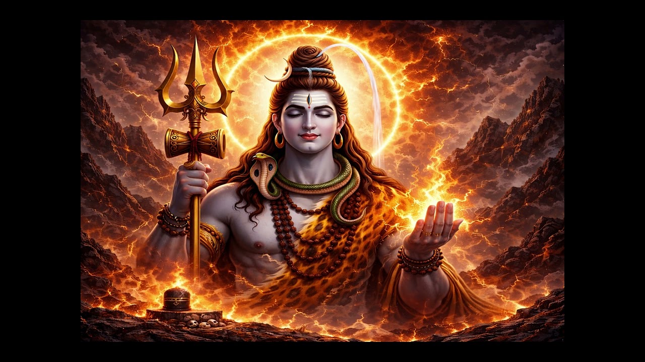ॐ नमो भगवते रुद्राय I Om Rudraya Namah I शक्तिशाली शिव मंत्र | Protection & Inner Strength I 