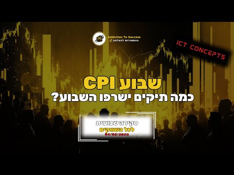 שבוע CPI תזהרו על התיקים שלכם 