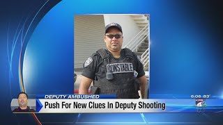 Push for clues in deputy shooting