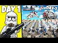 I built the largest lego clone army in 7 days