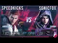 Tekken 8 ▰ SPEEDKICKS (Hwoarang) VS SONICFOX (Zafina) | High Level Gameplay