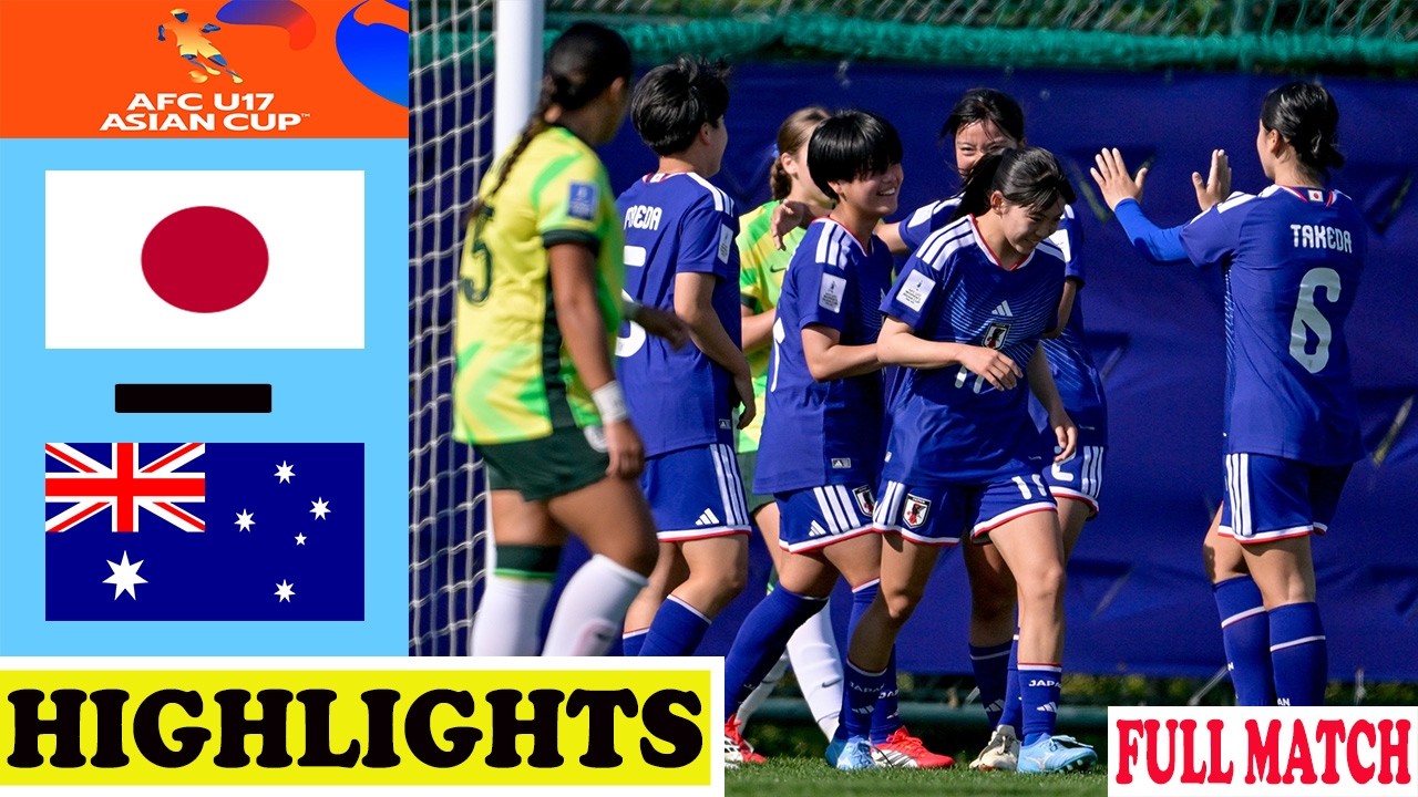 日本 vs オーストラリア ハイライト | フルマッチ | AFC U17女子アジアカップ2026 準決勝 - YouTube
