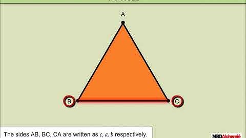 The Triangle and Its Properties | Triangle | Class 7