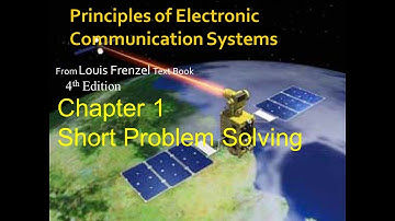 Principles of Electronic Communication Systems, Chap1, Calculating Bandwidth, Frequency, Wavelength