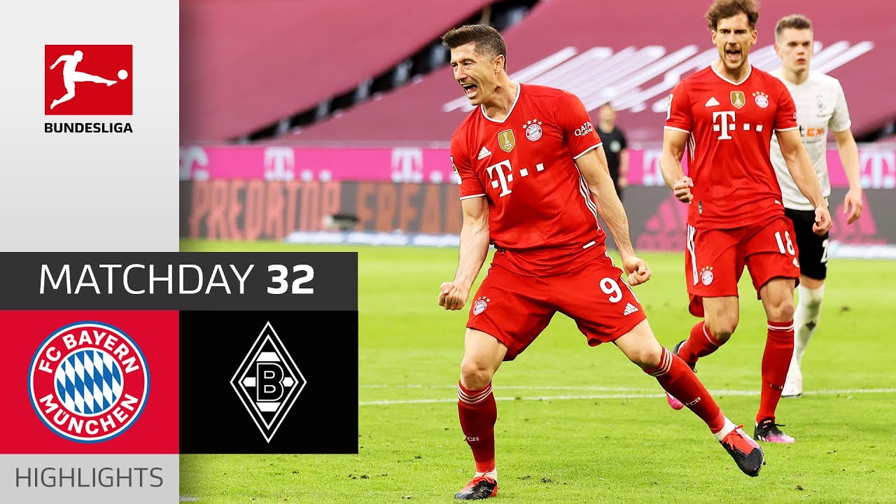 Awakening Overskæg Peep FC Bayern München - Borussia M'gladbach | 6-0 | Highlights | Matchday 32 –  Bundesliga 2020/21 - YouTube