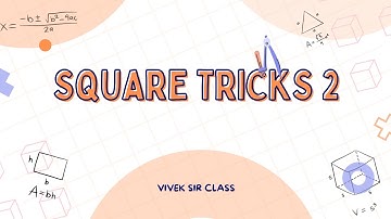 MASTER THE FASTEST WAY TO SQUARE TWO-DIGIT NUMBERS ENDING IN 5