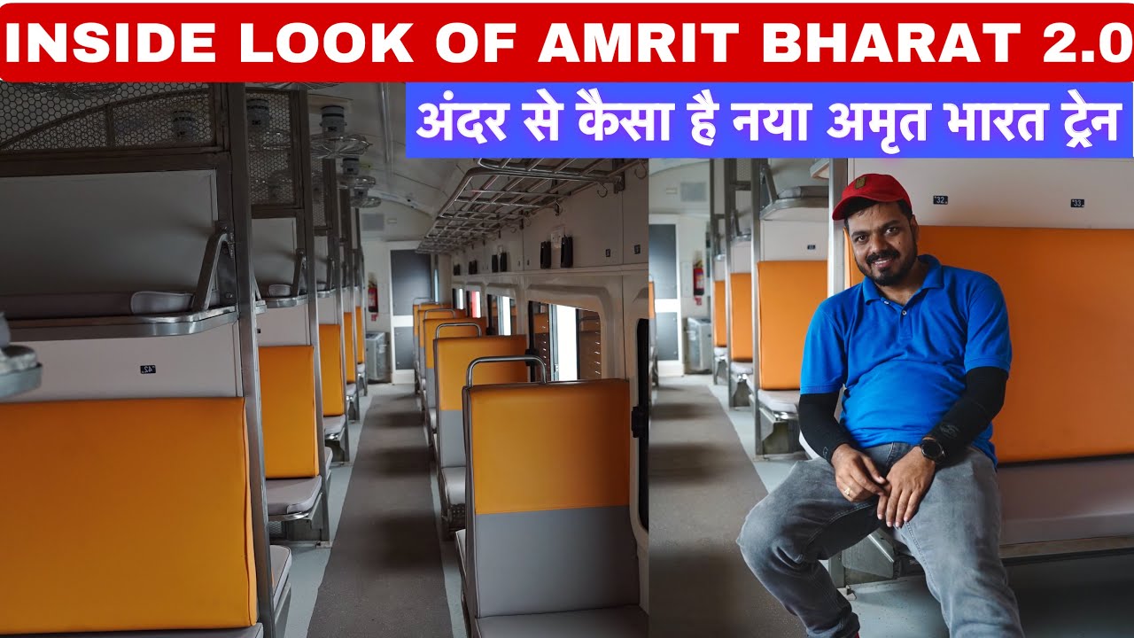 FIRST EXCLUSIVE INSIDE LOOK of AMRIT BHARAT 2.0 | पहली बार दिखा अंदर से पूरा नया रूप