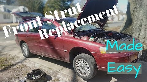 2005 Volvo V70 Front Strut Assembly Replacement Made Easy