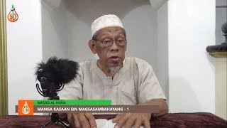 Manga Kasaan sin Magsasambahayang (Introduction) - Shaykh Jackariya Mohammad (Tausug)