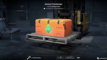 CS2 | UNBOXING 40 GALLERY CASE (RED RED RED)