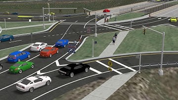 Diverging Diamond Interchange (DDI) Video