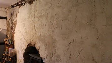 Lime Rendering Old Stone Cottage To Fix Rising Damp