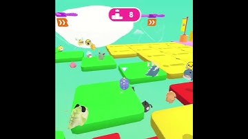 Fall.io - Race of Dino - Tile Fall Version 4.1 Square