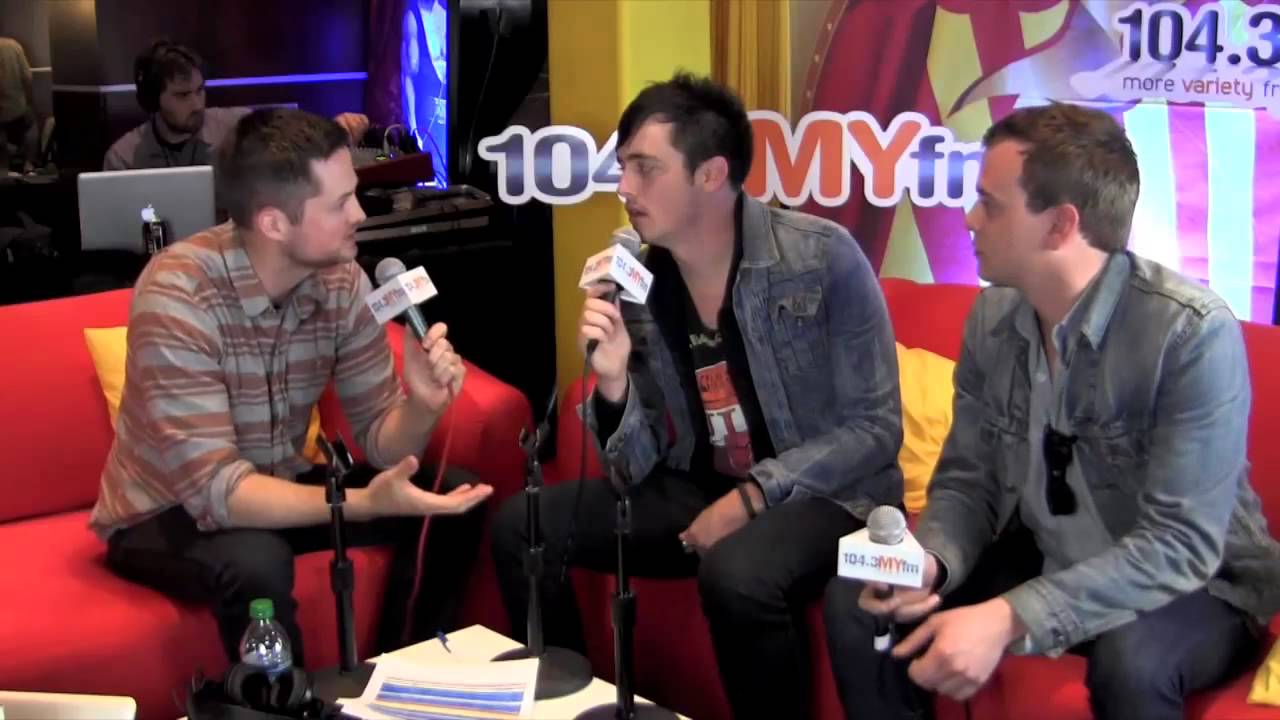 Parachute Backstage At The GRAMMYs With 104.3MYFM's Damien Fahey