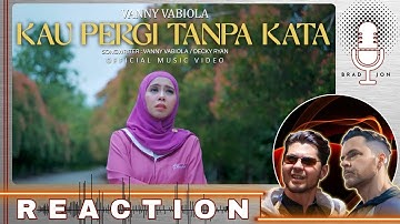 FIRST TIME HEARING | Vanny Vabiola | Kau Pergi Tanpa Kata (You Left Without A Word) OMV | REACTION