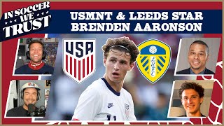 Brenden Aaronson talks Fifa World Cup, Leeds United, playing as the 8, more! | USMNT interview
