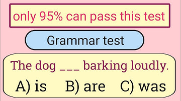 "25 Easy English Grammar MCQs | Practice Test with Answers | Grammar Learning Expert"