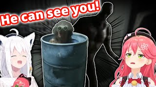 【2 POV】Miko & Fubuki's hilarious Outlast collab highlights! 【Hololive】