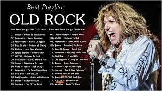 70s 80s and 90s Classic Rock Songs Compilation | Whitesnake, AC/DC, Aerosmith, Scorpions, CCR...