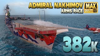 Aircraft Carrier Admiral Nakhimov: Best answer to an insult is a great game - World of Warships