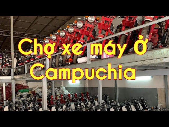 Những mẫu xe máy Honda từ Campuchia khiến nhiều người phát thèm