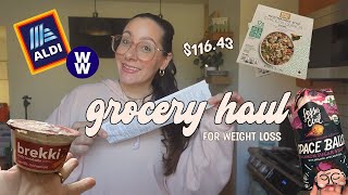 Aldi Grocery Haul for Weight Loss! WW 2024 by Tina Sayers 1,106 views 3 months ago 9 minutes, 30 seconds