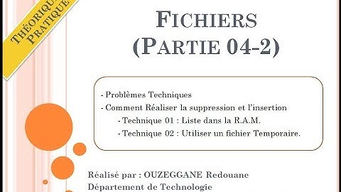 Cours 18 - Fichiers (Partie 04-2)