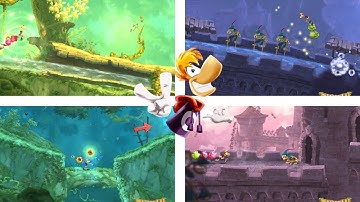 RAYMAN ADVENTURES IPAD GAME - Adventure 202 (Platform, Retro game play)