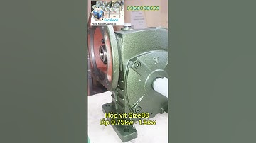 Hộp số trục vít size 80