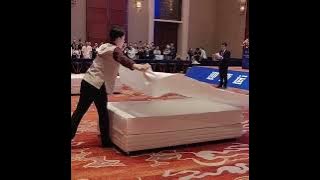 Japanese bed making contest