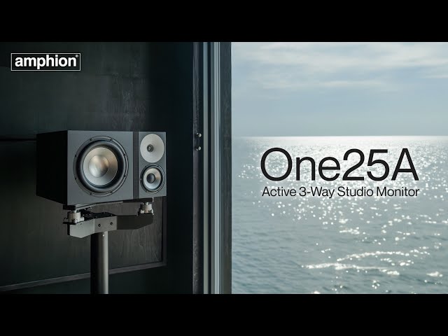 Amphion One25A | New Active 3-Way Studio Monitor class=
