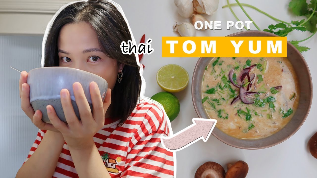 Sopa tailandesa 🍲🍲 | one pot TOM YUM vegetal