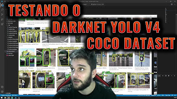 Testando o Darknet Yolo V4 treinado no COCO Dataset, Python OpenCV Darknet Yolo COCO