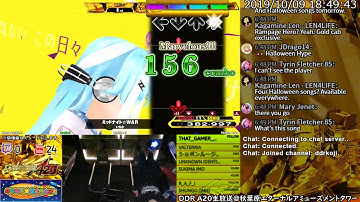 [DDR A20] エアタワ生放送 2019/10/09 (Rampage Hero追加/第6回ゴールデンリーグお疲れ様回)