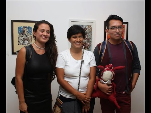 Exposición bipersonal de Joan Bryam y Michelle Paredes Inauguracion buendia lrt station