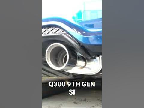 Invidia Q300 9TH GEN Civic SI - YouTube