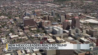 Trump administrations pause on federal grants sparks concern in New Mexico