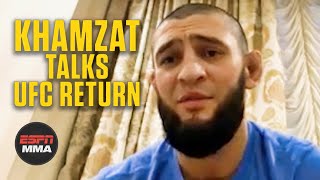 Khamzat Chimaev talks COVID battle, targets August UFC return | ESPN MMA