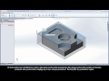 SolidCAM iMachining Training Course - Exer #3: Define the rough machining of the outside shape (PL)