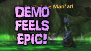 WoW Legion | DEMONOLOGY Warlock Gameplay! [CobGames]